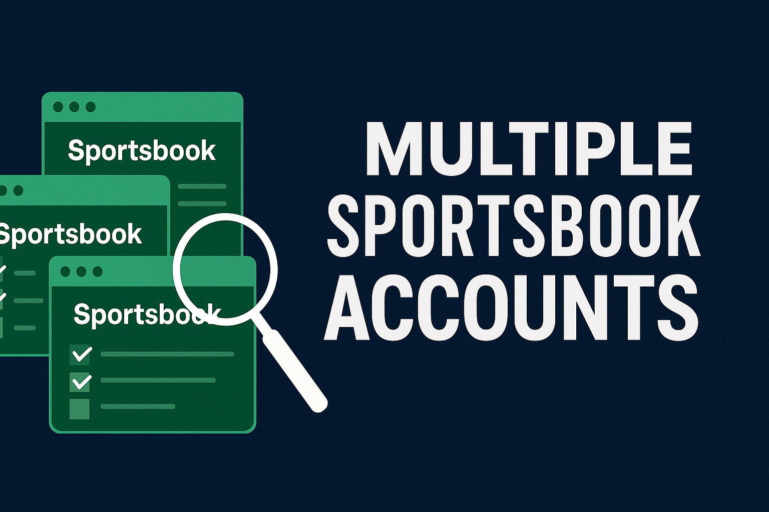 multiple sportsbook accounts